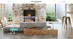 Desktop Screenshot of claire-carrelage.com