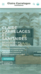 Mobile Screenshot of claire-carrelage.com